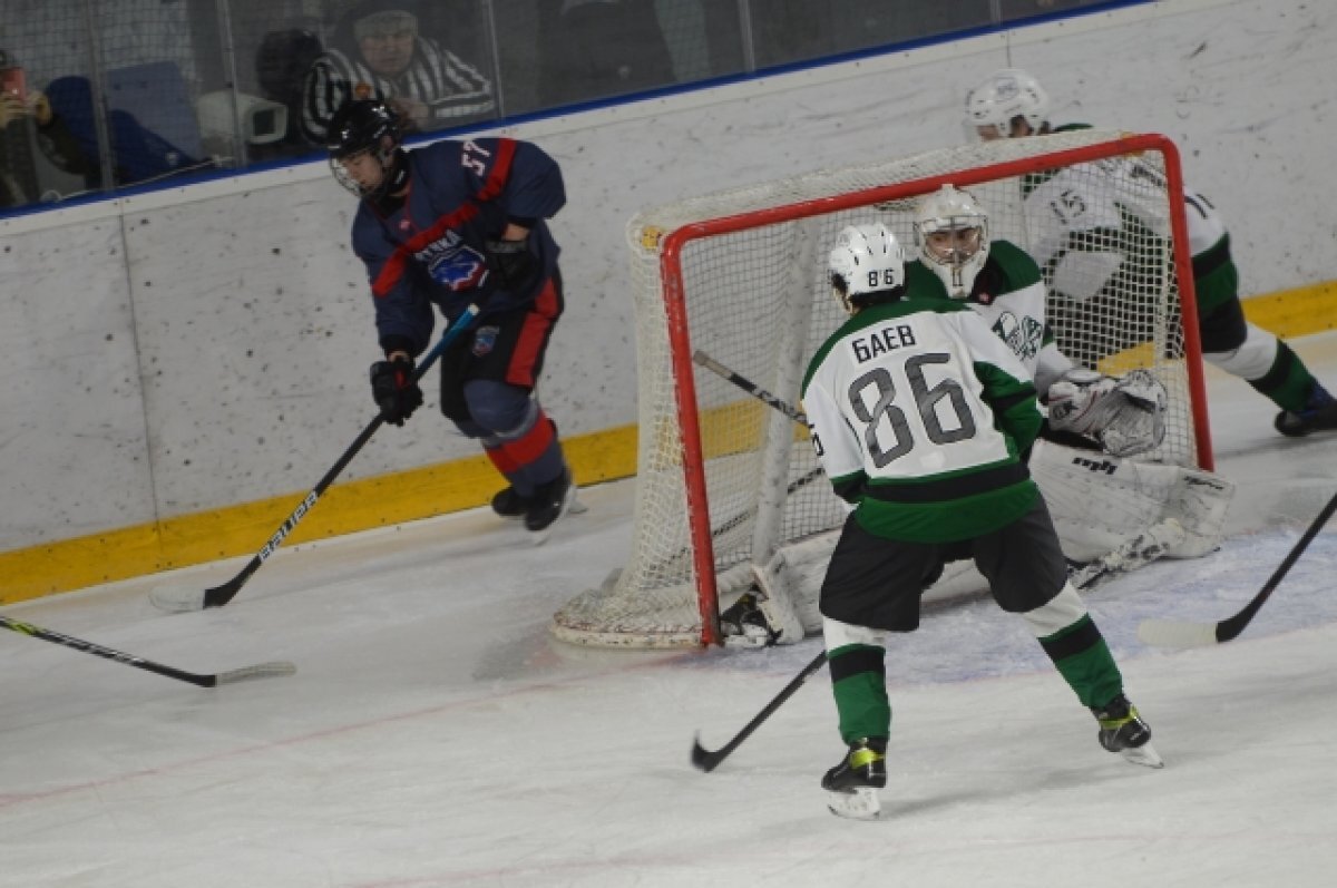    Хоккеисты «Арктики» уступили 3:6