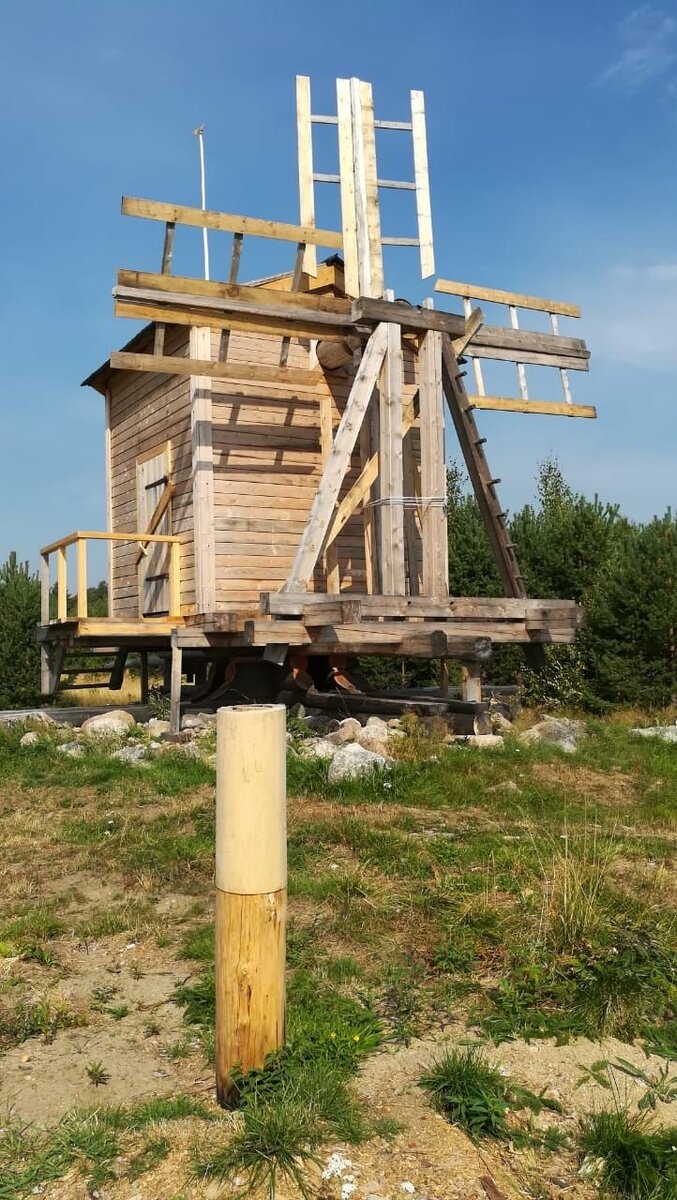 Копия Ветряной мельницы, деревни Гафостров, август 2022. Фото от подписчика группы https://vk.com/fotosense