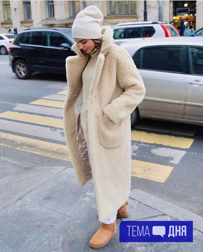 Один из образцов экошубы