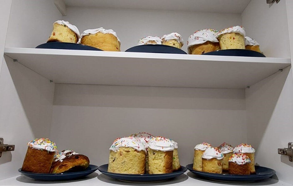 Мои куличи 2022 года.