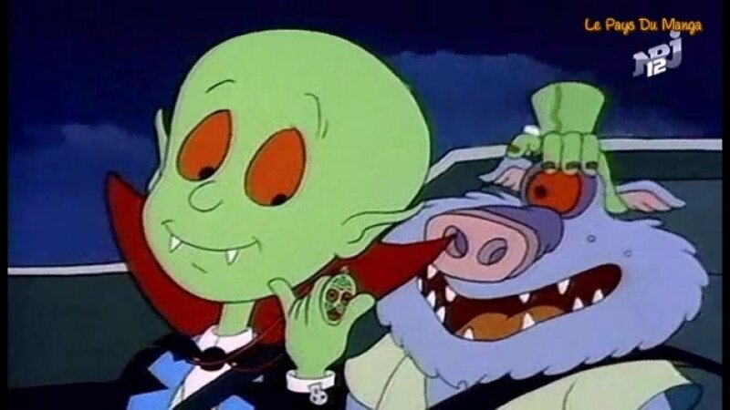 Кадр из мультсериала Дракулито вампиреныш (1991). Источник фото vk.com