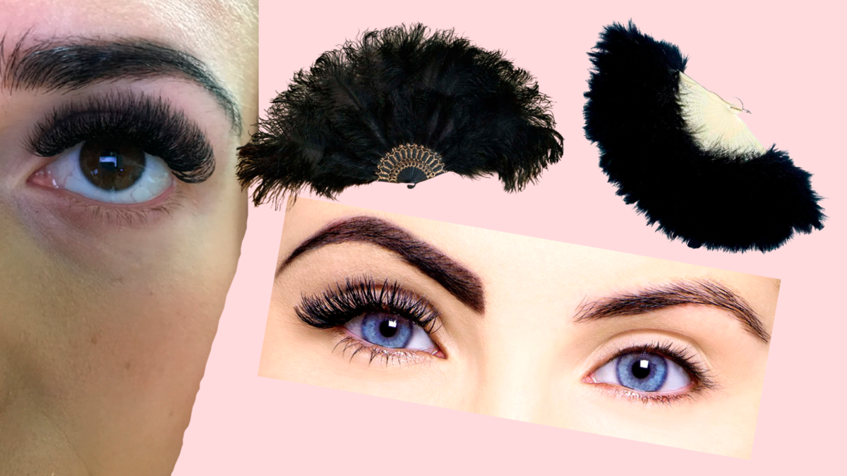 Сегодня ассортимент нарощенных ресниц от полной дичи до вполне "натурально" выглядящих, но давайте по порядку...