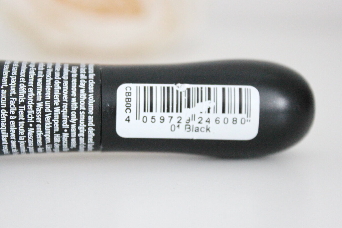 Тушь Essence Bye Bye Panda Eyes - название оттенка