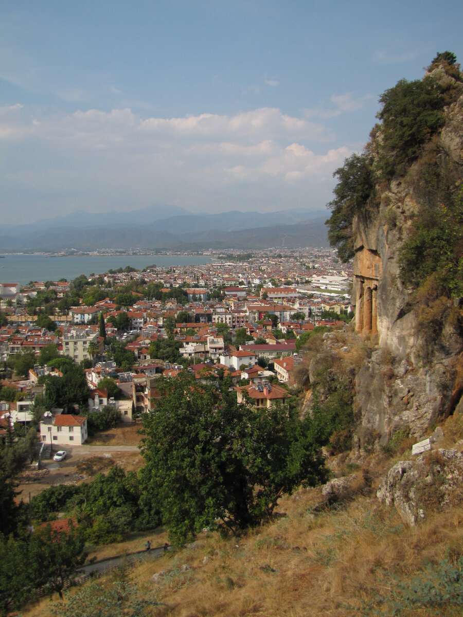 Вид с горы на Фетхие