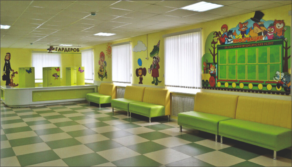 Реклама в интерьере.