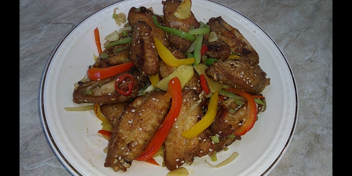 Вкуснейшие крылышки по китайскому рецепту, фото автора