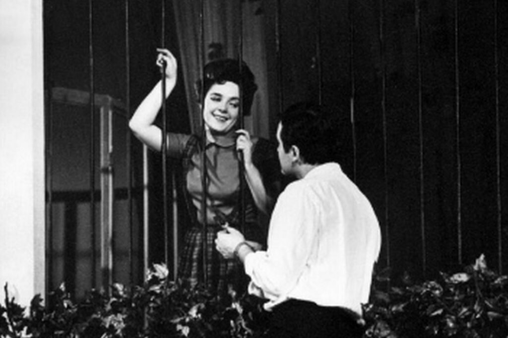 сцена из спектакля «Третье слово (Дикарь)» (1962)