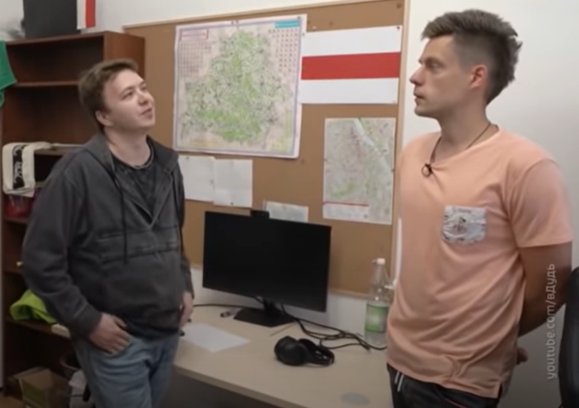 Р. Протасевич рассказывает Ю. Дудю о выходе на Майдан