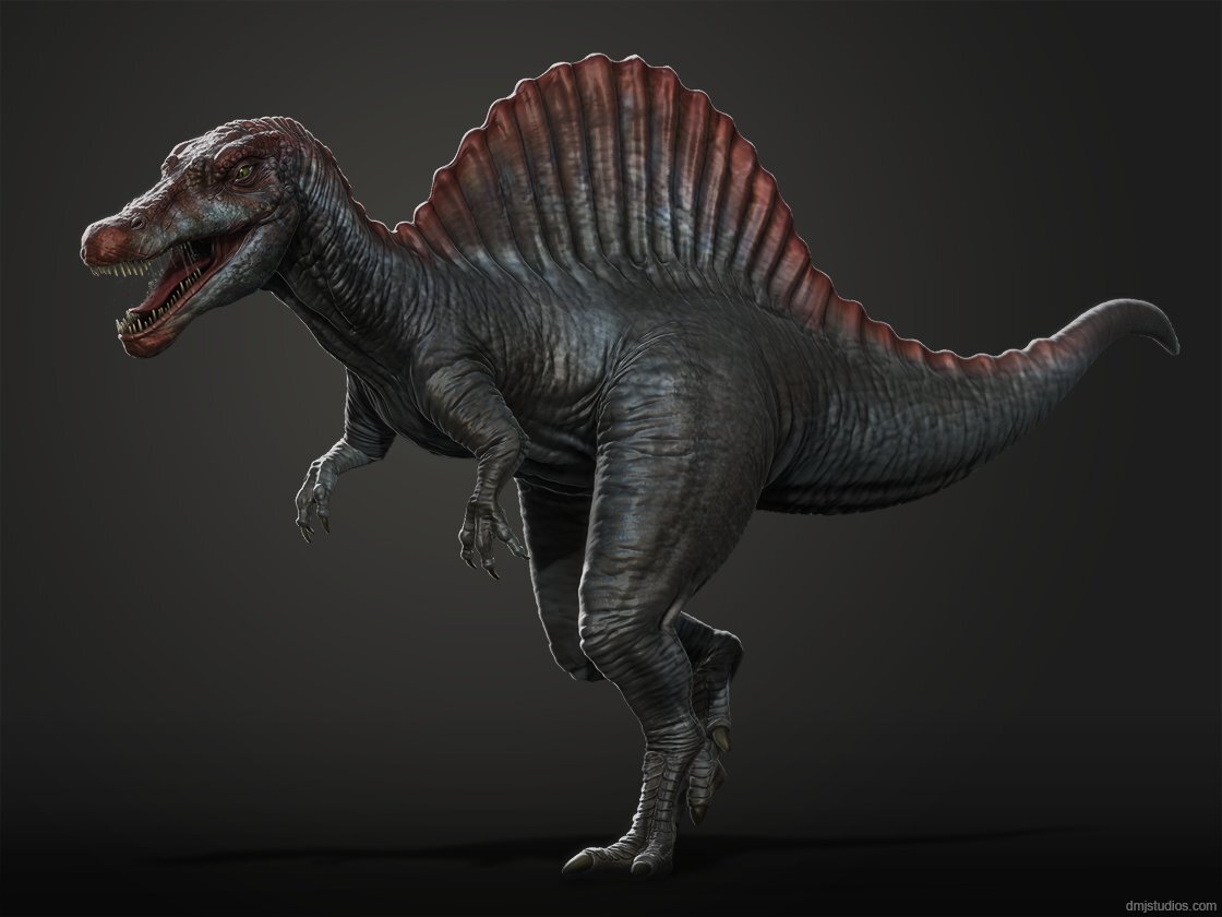 Большой динозавр хищник. Спинозавр Египетский. Динозавр Спинозавр. Спинозаурус Египтикус. Бипедальный Спинозавр.