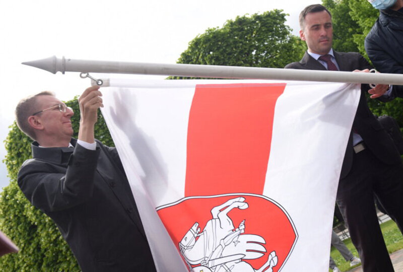 Замена флага Белоруссии