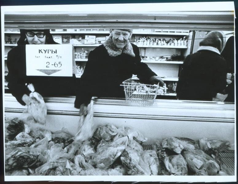 «Куры». Всеволод Тарасевич, 1976 год, Горьковская обл., г. Горький, МАММ/МДФ.