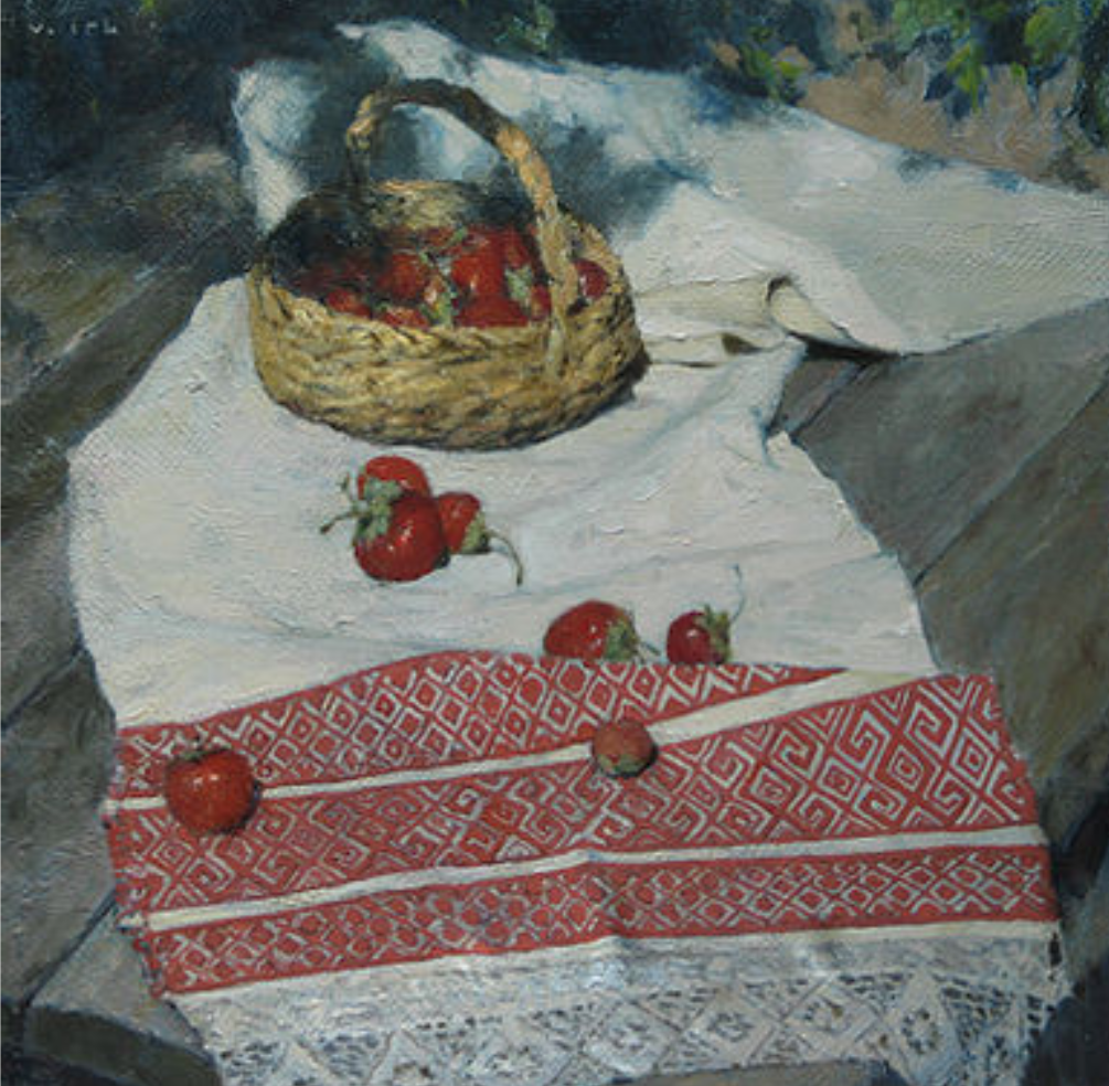 Фотография картины В. Кириллова "Ягодки" (из открытых источников)