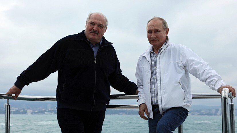 Встреча президентов России и Белоруссии в Сочи. Май 2021 года