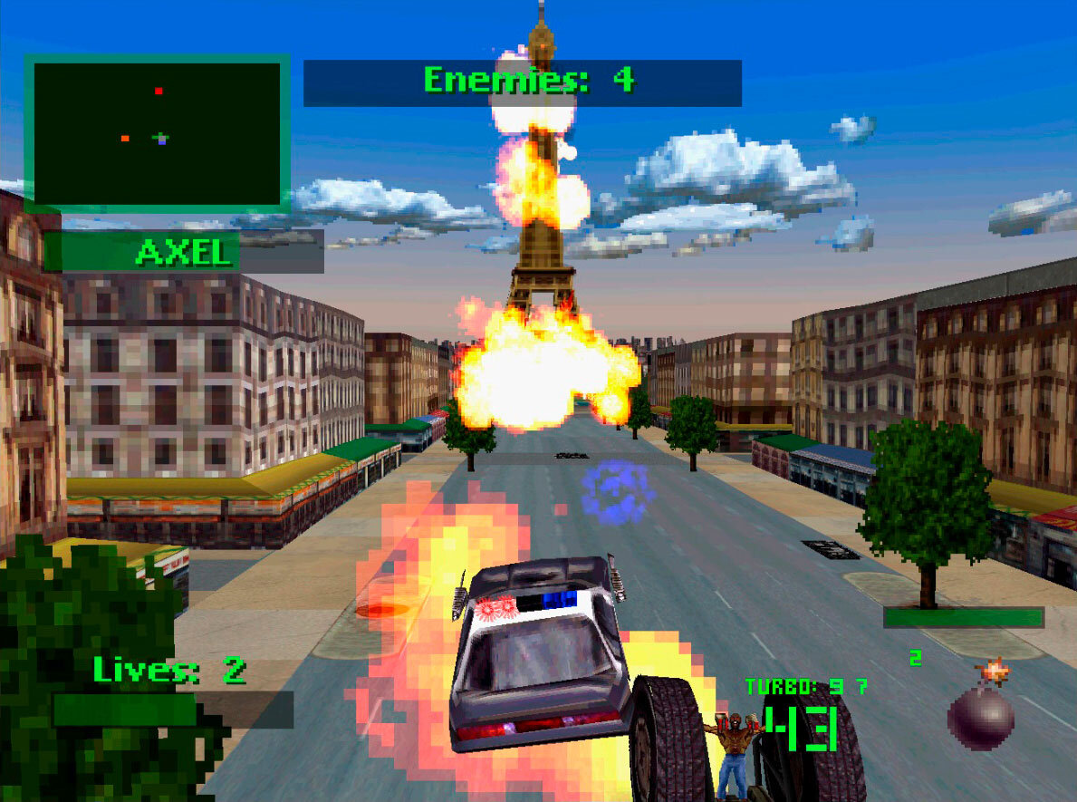 Гонки на Sony PLAYSTATION 1