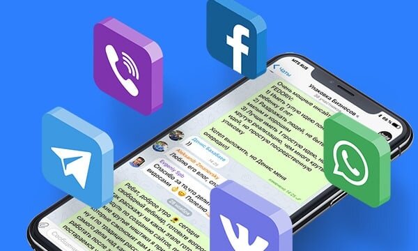 Картинка мессенджер для презентации