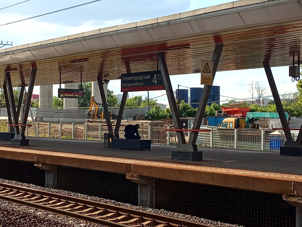 Нижегородская радиальная. Общий план. Платформы. 