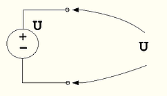 рис 1. Генератор напряжения величиной U