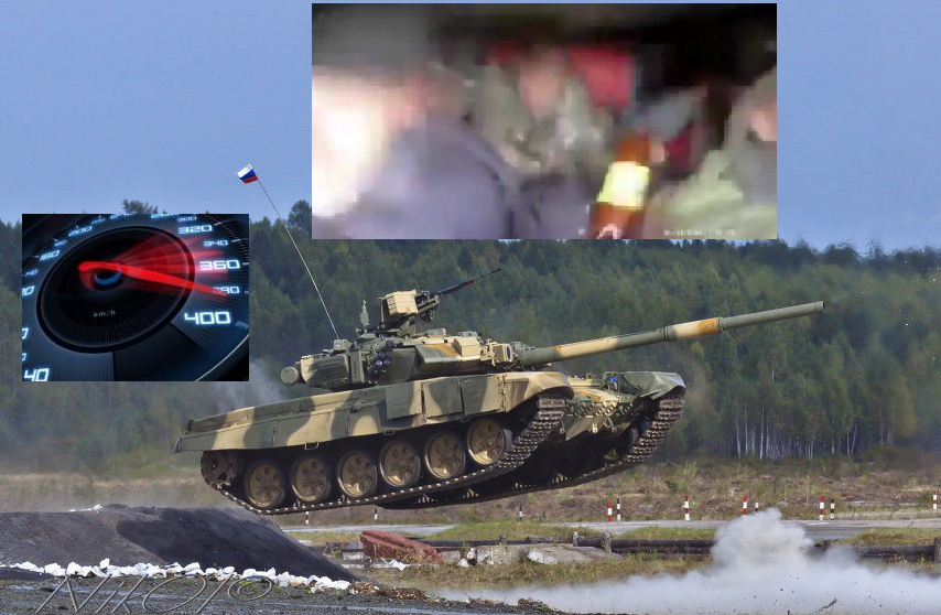 "Летающий" Т-90