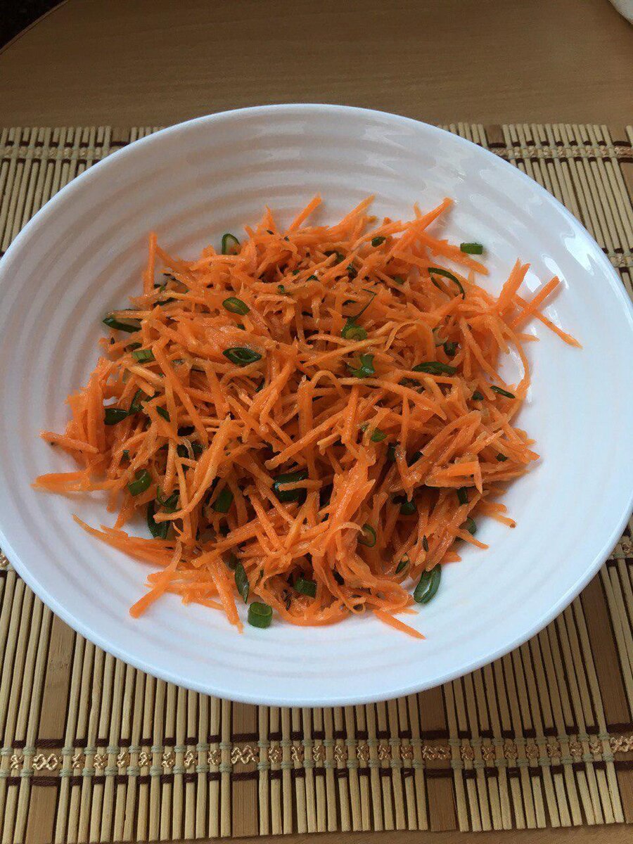 Рецепт Французский салат из моркови с фенхелем