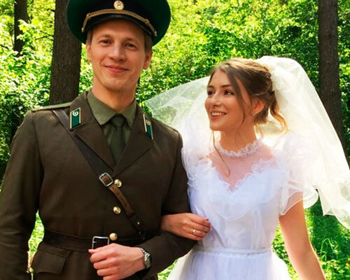 Тышкевич и Валентин Томусяк на экране. Фото: rustars.tv