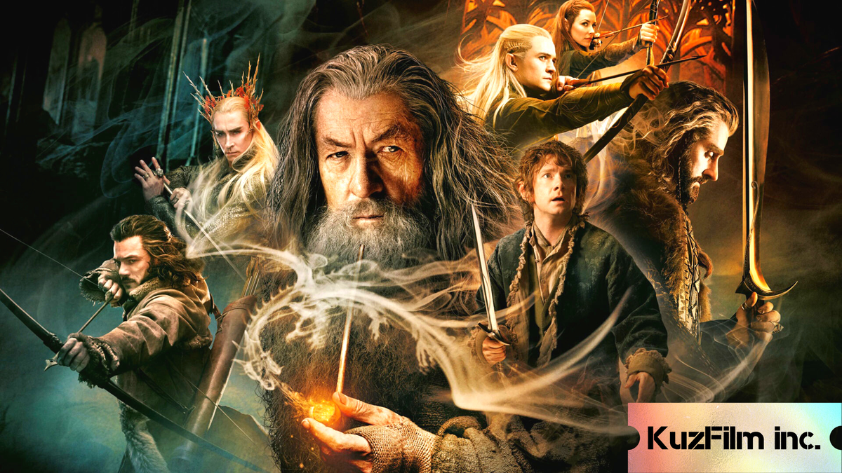 Интересны факт, Трандуил, который король лесных эльфов разъезжает на лосе, но вот на съёмочной площадке никаким лосем и не пахло, это был конь, но выбор пал именно на того коня из-за его имени, его зовут Лось, вот такой вот интересный момент, конь Лось играет лося. 