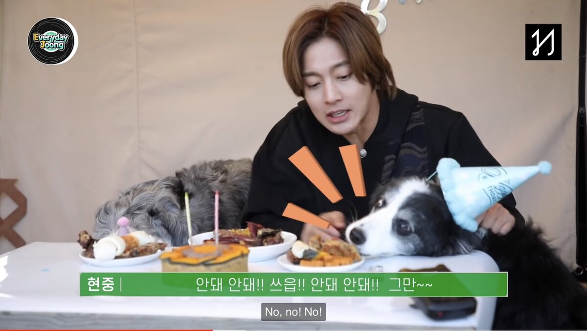 В этих выпусках Хён Джун позволяет себе расслабиться...