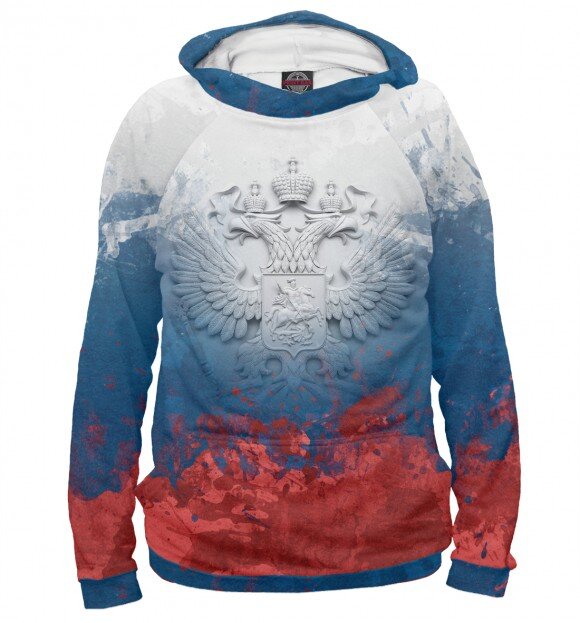 худи Объемный Герб России