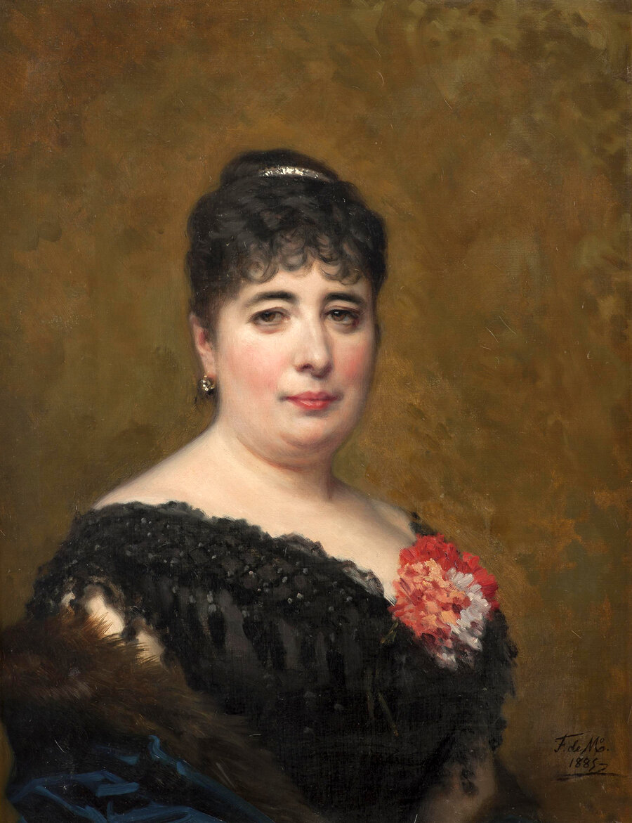 Федерико Мадрасо. Gabina de Talledo y de la Secada, 1887 год.