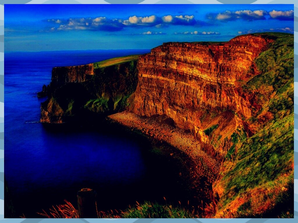Ирландия. Знаменитые утёсы Moher.