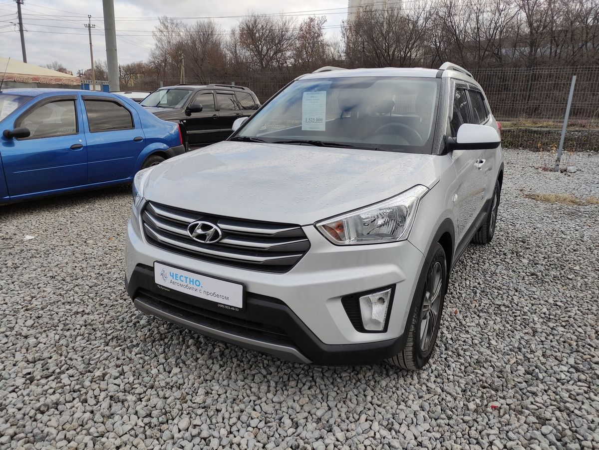 Hyundai Creta 2018 года с пробегом за 1 525 000 рублей