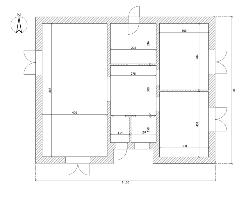 Наш изначальный проект дома. @ Горбунов Сергей