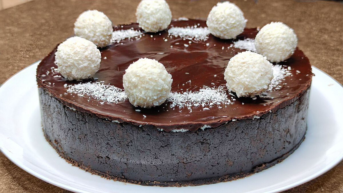 Мини торт из кокосовой муки
