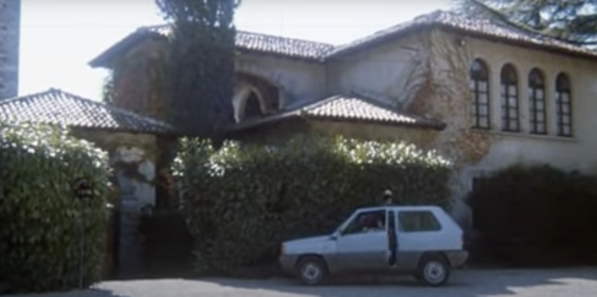 Fiat Panda у загородного клуба в Вогера. "Укрощение строптивого" 1980 год. 