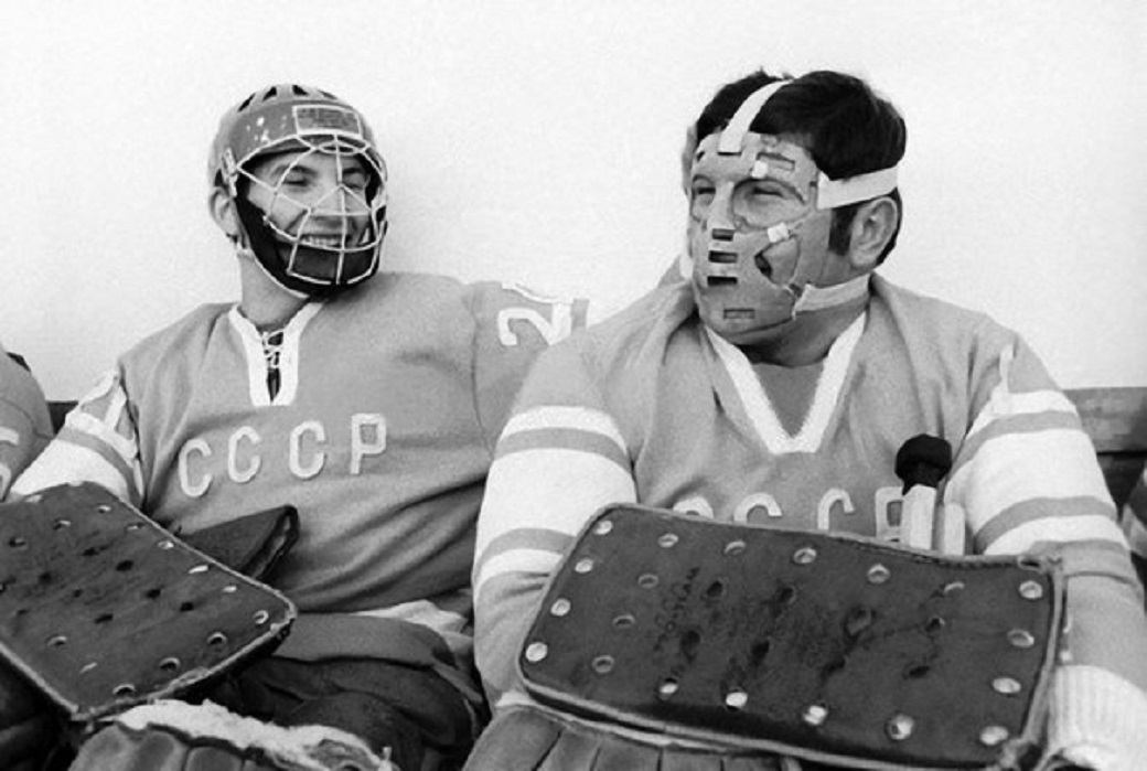 Владислав Третьяк и Виктор Коноваленко