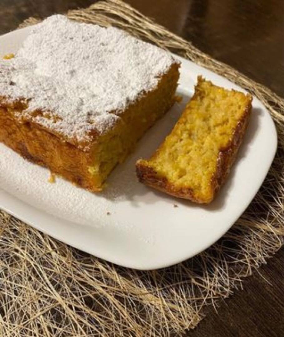 Бразильский кукурузный кекс Bolo de fubá (заварной)