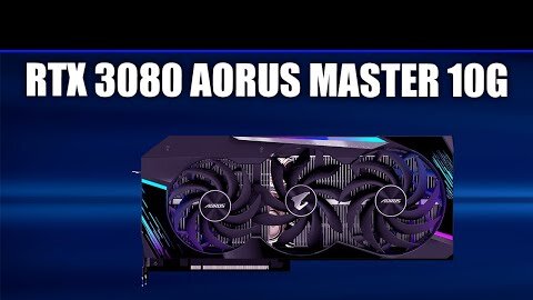 Видеокарта Gigabyte GeForce RTX 3080 AORUS MASTER 10G (GV-N3080AORUS M-10GD)