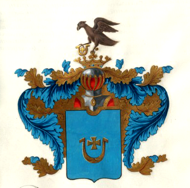 Герб  дворянского рода Расловлевых(Рославлевых,Рословлевых)