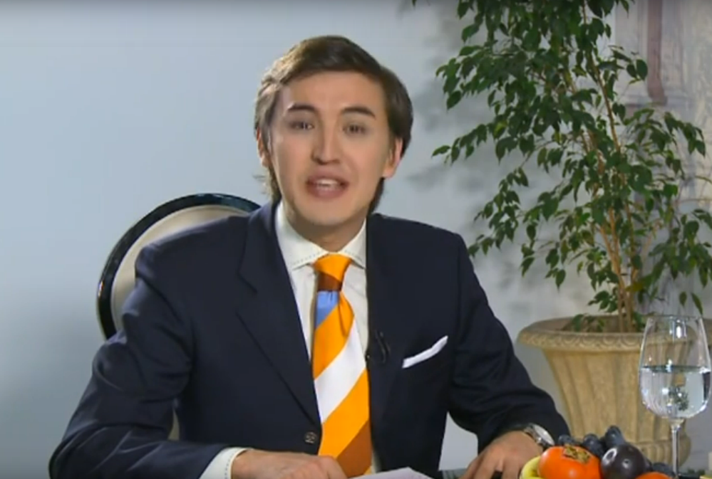 - Я хотел бы представить известного казахстанского и российского актера...