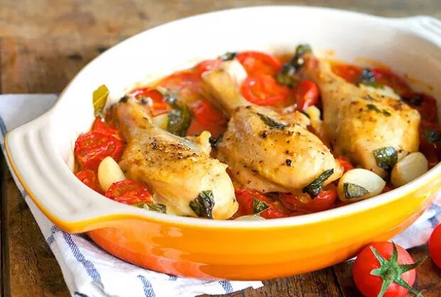 Куриные Голени Запеченные  В Духовке Пошаговый Рецепт  