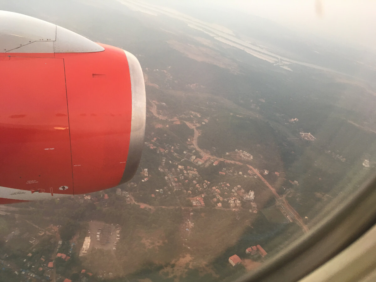 Гоа из иллюминатора.Валерьевна(с)