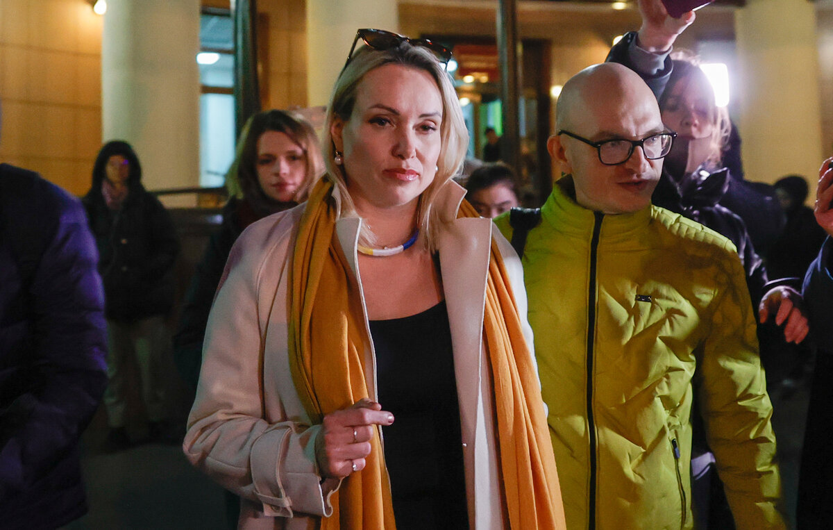    Марина Овсянникова  Михаил Джапаридзе/ТАСС