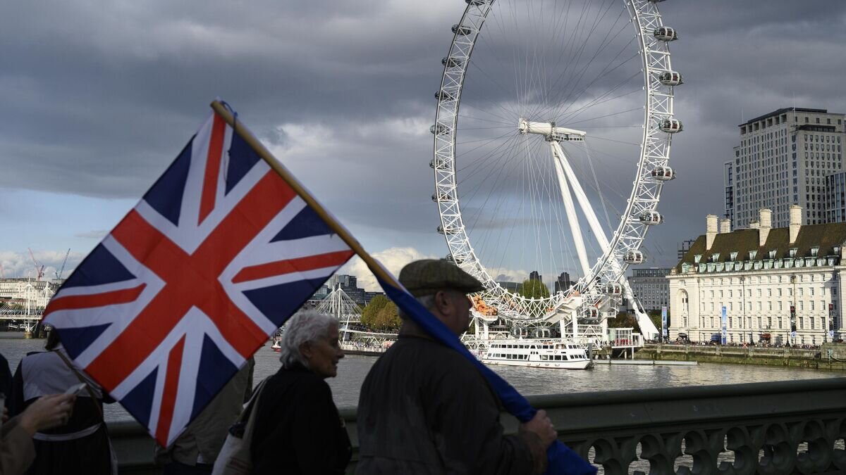    Участники акции по Brexit в Лондоне© РИА Новости / Джастин Гриффитс-Уилльямс