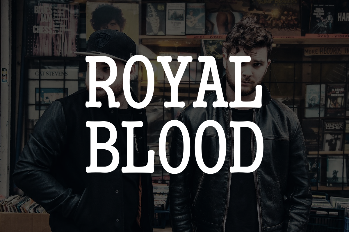 Royal Blood. (Фоновое изображение взято с твиттера)