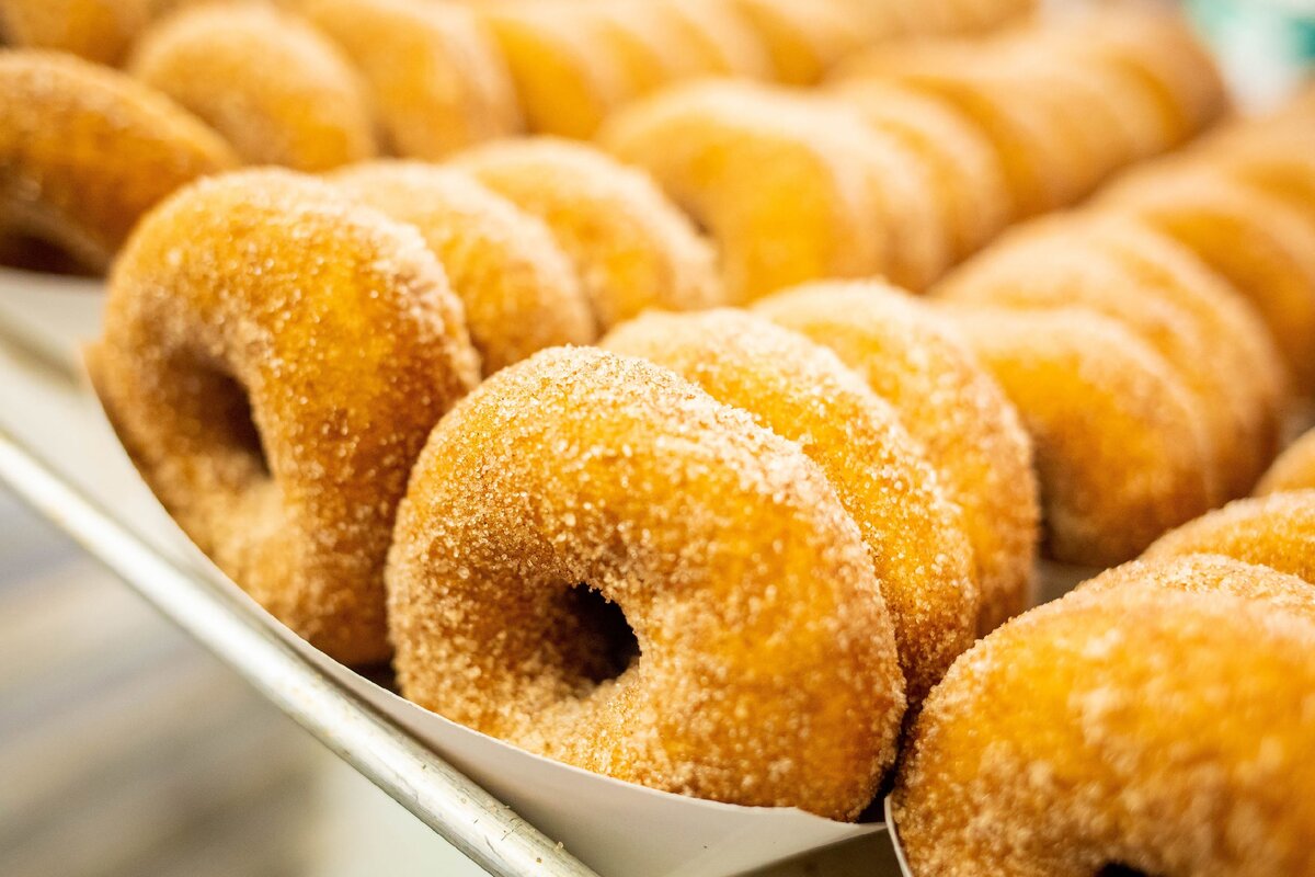 Пончики с глазурью Dunkin Donuts на молоке без дрожжей