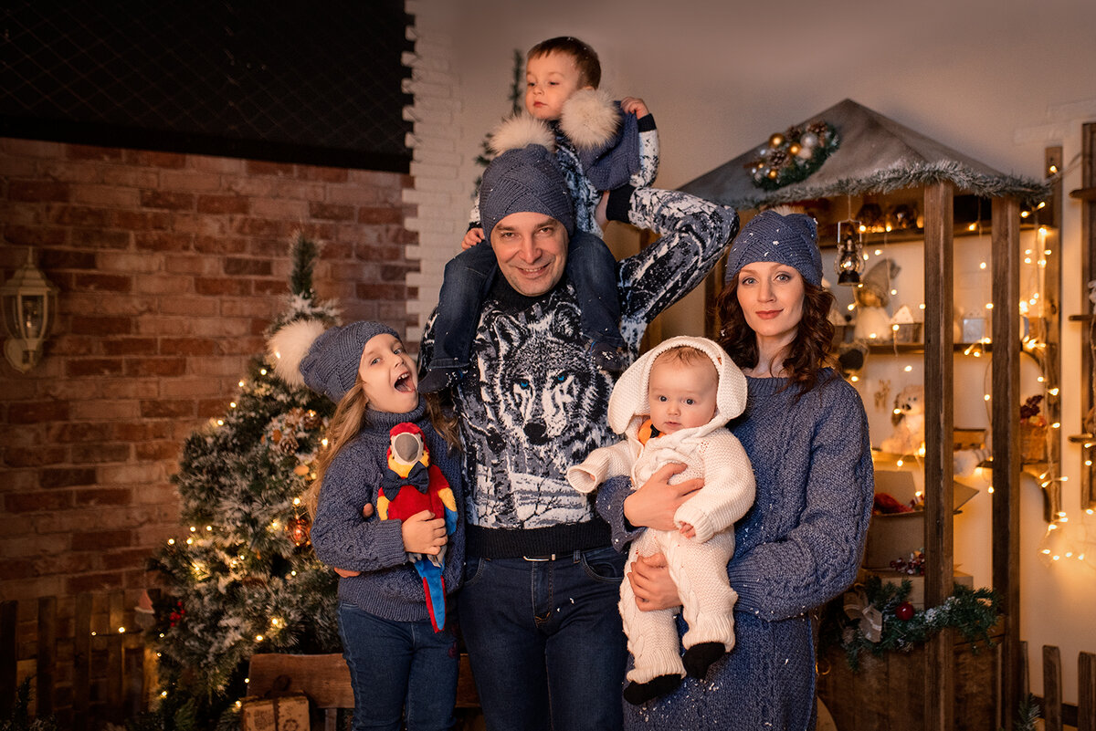 Семья Киселевых в январе 2020 года