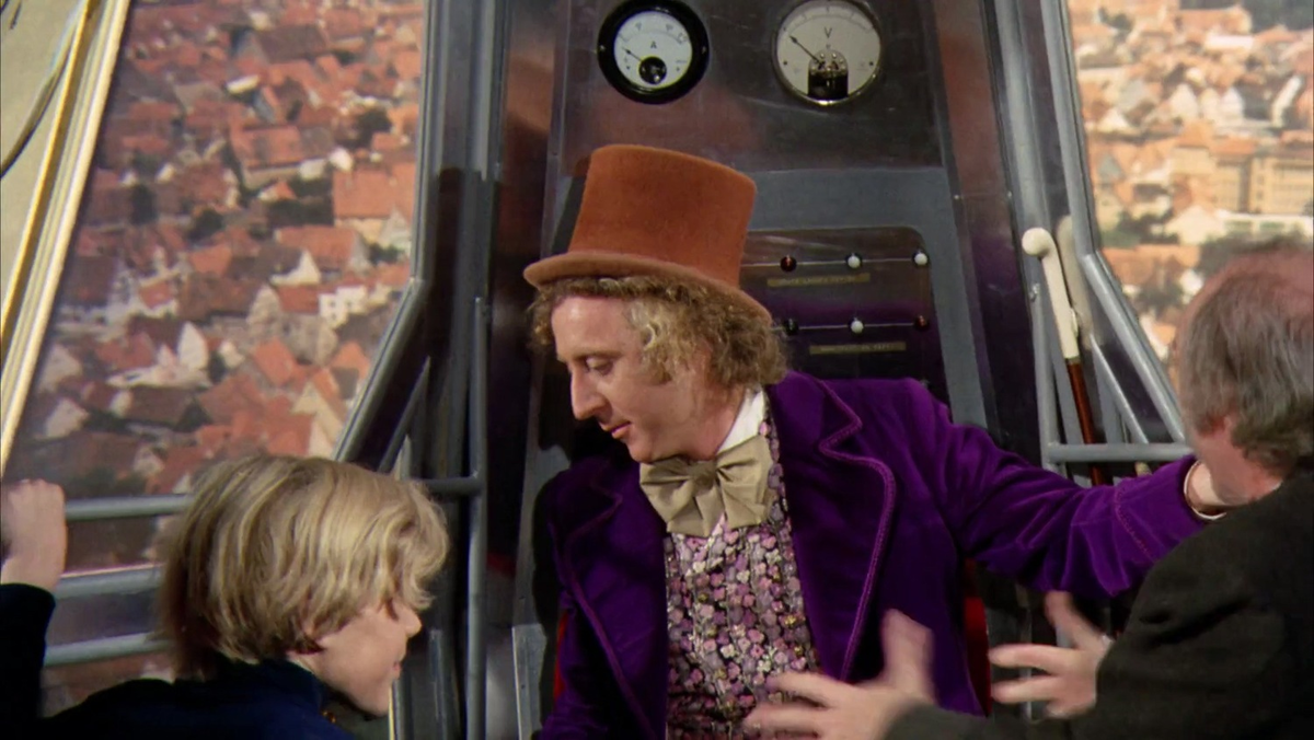 Willy wonka the chocolate factory.