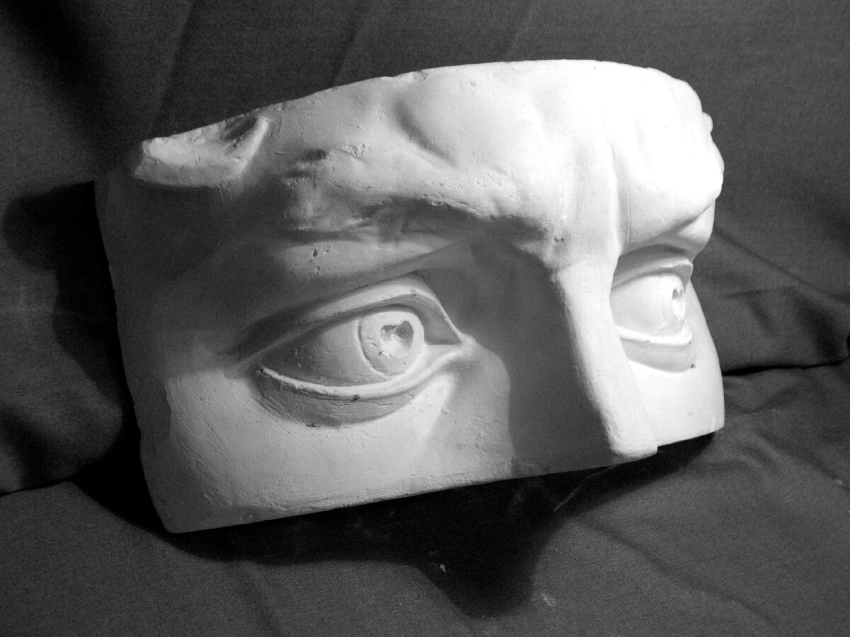 Гипсовая модель "Глаза Давида"