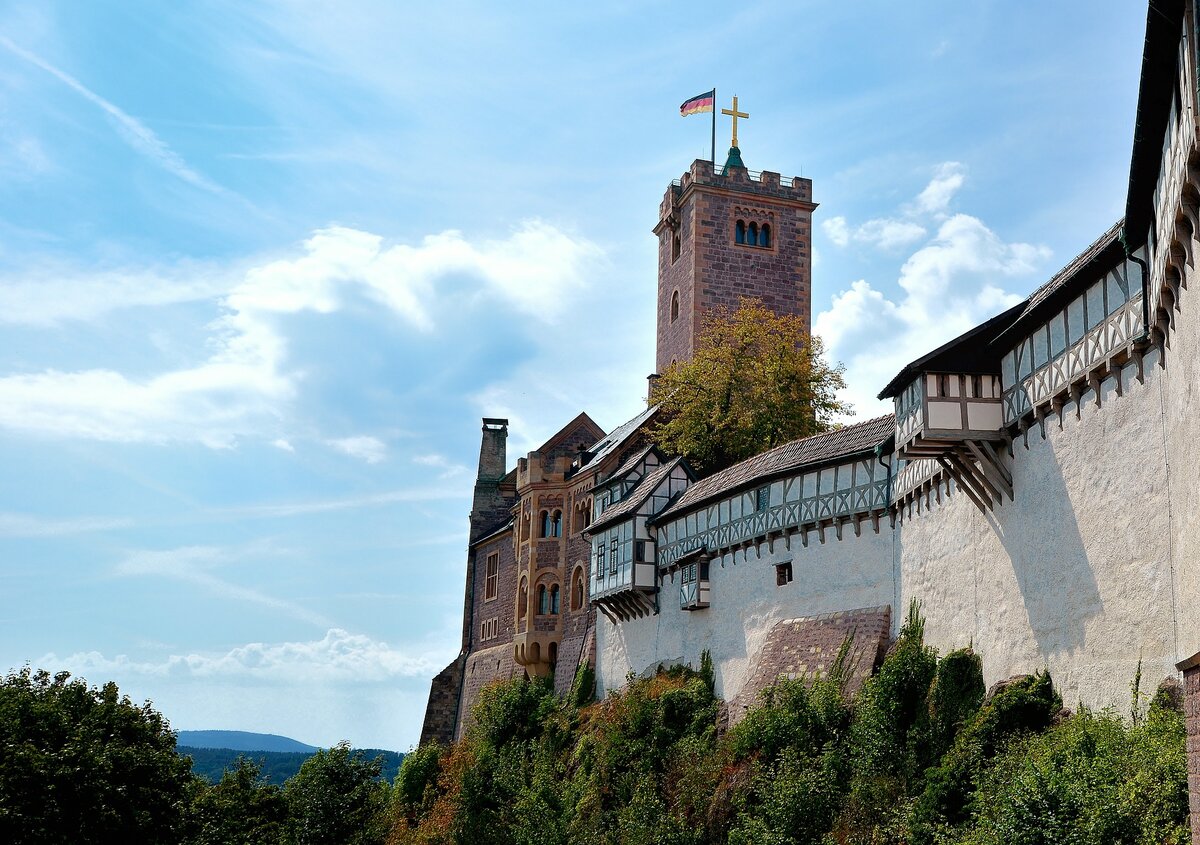 Германия замок вартбург фото