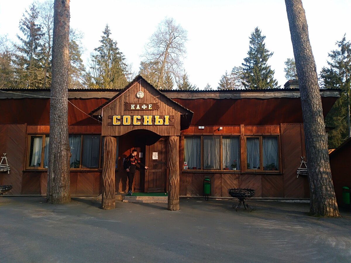 кафе "Сосны" в Беловежской Пуще