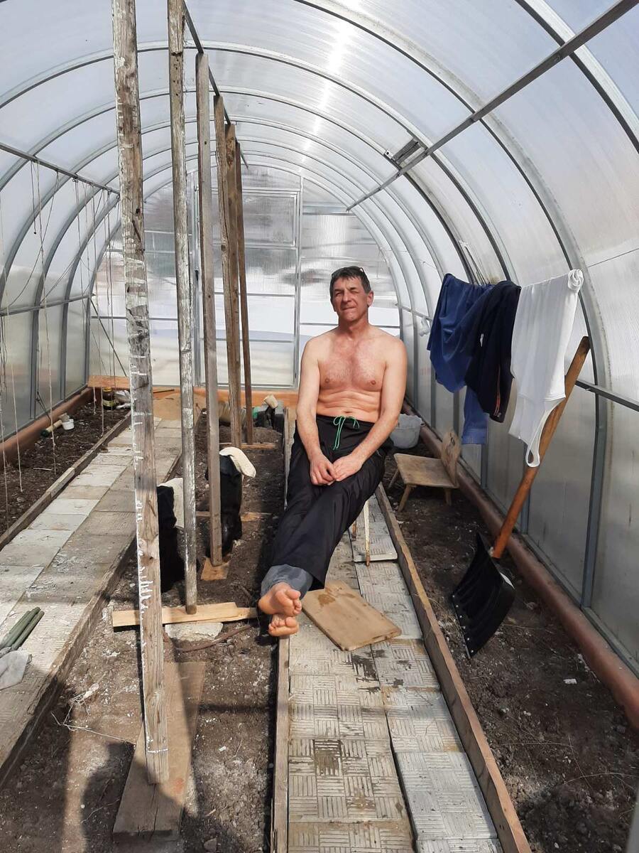 22 марта греем ноги и сохнем в "помещении"